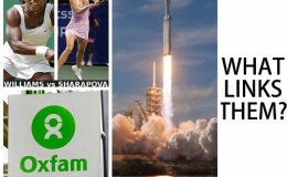 Olympics, Oxfam, SpaceX: what do they have in common?